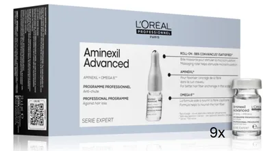Obrázek produktu pro Aminexil Advanced - Intenzivní léčba proti padání vlasů - 10x 6 ml