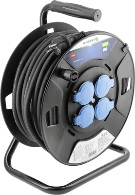 Produktbild von Högert Technik Kabeltrommel mit Gummiisolierung 30 m HT1E735