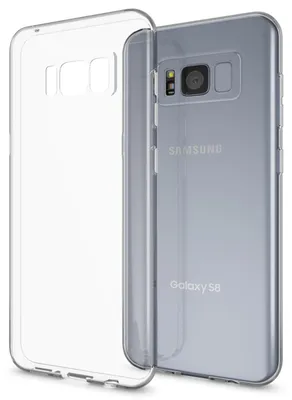 Image de Coque NALIA « GLAZE » pour Samsung Galaxy S8 - Coque de protection en TPU transparent, anti-jaunissement, fine et légère - Coque de téléphone portable transparente