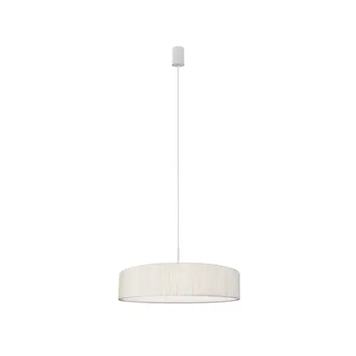 Zdjęcie produktu dla Żyrandol TURDA kremowo-srebrny 3xE27x25W tkanina wym:110x50x50cm IP20 Nowodvorski Lighting