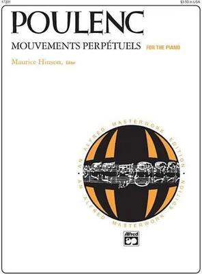 Produktbild von Poulenc, F: Mouvements Perpétuels
