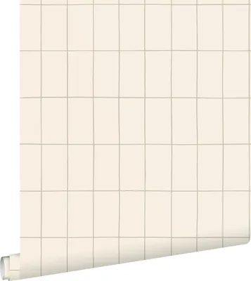 Produktbild von ESTAhome Tapete kleine Fliesen Vanille-Beige 50 x 900 cm