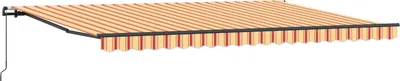 Obrázok produktu pre Zatemniteľná markíza Žltá a oranžová 500 × 300 cm