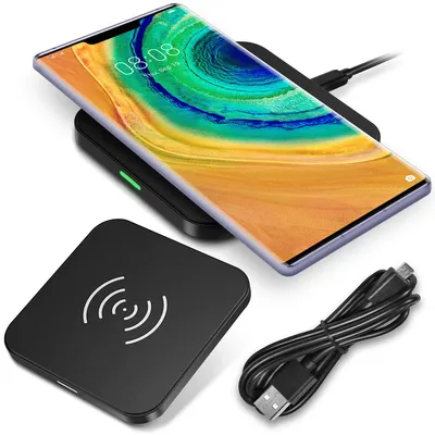 Produktbild von QI Wireless Kabellos Ladegerät für Huawei Mate 30 Pro Induktives Schnell Laden