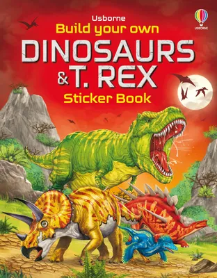 Obrázek produktu pro Build Your Own Dinosaurs and T. Rex Sticker Book (Build Your Own Sticker Book)