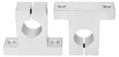 Aluminium Lineare Bewegungsführung Klemmschiene SK25 Silber