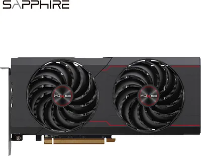 Obrázek produktu pro Grafická karta Sapphire RX6700 10G D6 OC 10G/160bit/GDDR6 videopaměť podporuje rozlišení až 8K, dva ventilátory, výstupní port HD+3*DP