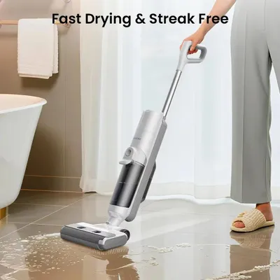 Immagine prodotto di F10 Ultra: aspirapolvere per superfici bagnate e asciutte, pulitore per pavimenti 3-in-1 senza fili. Serbatoio acqua pulita da 750 ml, serbatoio acqua sporca da 550 ml, autonomia di 60 minuti, display LED, funzione di autopulizia