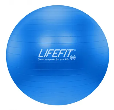 Zdjęcie produktu dla Piłka gimnastyczna LIFEFIT® ANTI-BURST 55 cm, niebieska