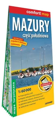 Immagine prodotto di Masuria parte meridionale carta turistica laminata 1:60 000