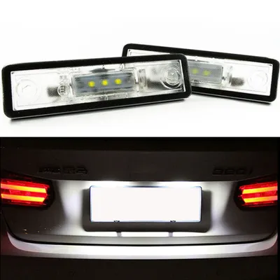 Zdjęcie produktu dla 2x Oświetlenie tablicy rejestracyjnej LED PREMIUM do Seat Toledo II 1M z lat 1999-2004