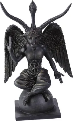 Produktbild von Baphomet sitzt auf einer Kugel