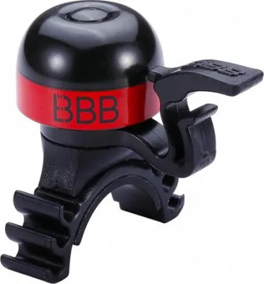 Produktbild von BBB MiniFit Red 23 mm Fahrradklingel