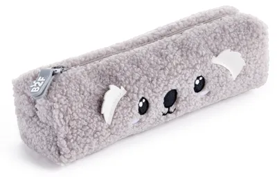 Productafbeelding van Back2Fun - Etui met lamswollook, etui voor kinderen met rits