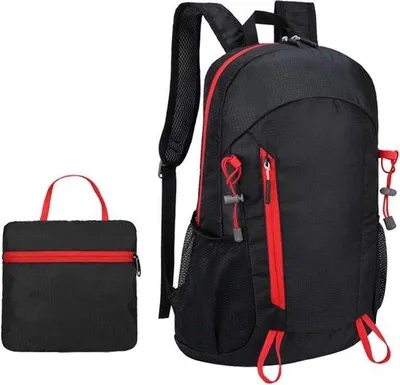 Produktbild von Famanu Faltbarer Rucksack Große Kapazität - Wasserdichter Outdoor Sport Daypack