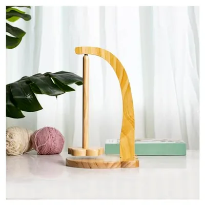 Produktbild von Garnspindel – praktischer Garnhalter aus Holz