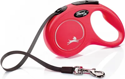 Zdjęcie produktu dla uprząż flexi New Classic S 5 m czerwona