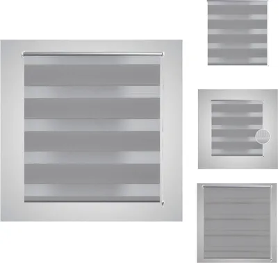 Obrázek produktu pro Dvojitá roleta 40 x 100 cm šedá - Žaluzie a rolety