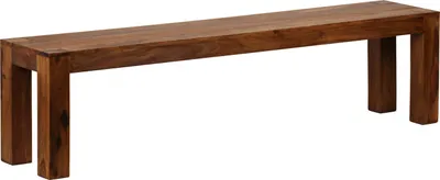 Produktbild von Wohnling Sheesham Massivholz Esszimmer Sitzbank Bank 180 x 35 cm; WL1.437