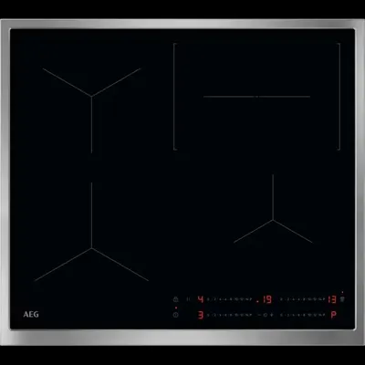 AEG 5000 Induktion / Autarkes Induktionskochfeld / Hob²Hood / 60 cm OIO64C00XB Frontansicht