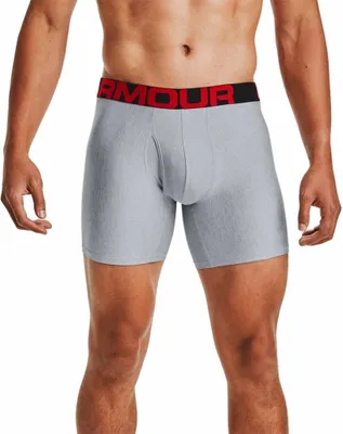 Produktbild von Under Armour Boxershorts Ua Tech 6In 2er-Pack - Grau 1363619-011__SM