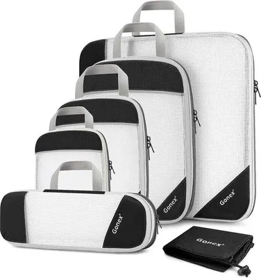 Produktbild von Famanu Kompressions-Packwürfel 6-teiliges Set - Beige