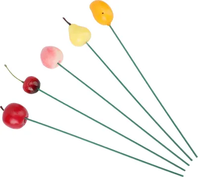 Zdjęcie produktu dla 5Pcs Dekoracja palika ogrodowego Odporna na warunki atmosferyczne Wielofunkcyjna stabilna podpora Ozdoba palika trawnikowego na podwórko Doniczka na zewnątrz B Style