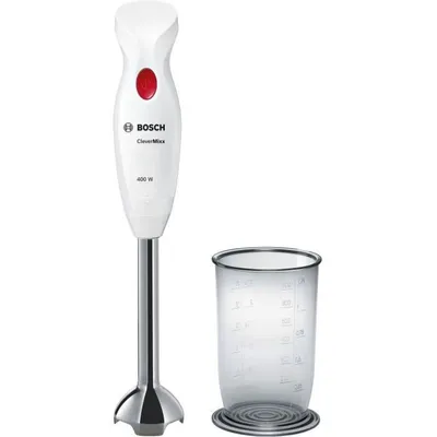 Productafbeelding van Bosch MSM24100 mixer/staafmixer, 400W, roestvrij staal, wit