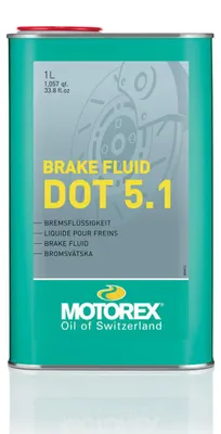 Produktbild von MOTOREX Bremsflüssigkeit DOT 5.1 1 L