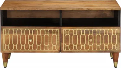 Produktbild von vidaXL Couchtisch 80x54x40 cm Massivholz Mango