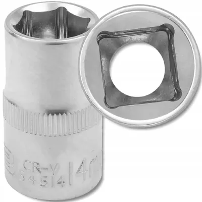 Immagine prodotto di JCB Chiave a bussola 1/2" 14 mm esagonale Cr-V