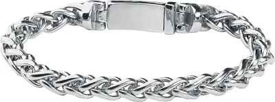 Produktbild von etNox hard and heavy Armkette Herren Basic silberfarben Standard