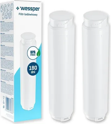Obrázok produktu pre 2x vodný filter Wessper pre chladničky Siemens, Bosch náhrada za Ultra Clarity 644845, 740560, 900007