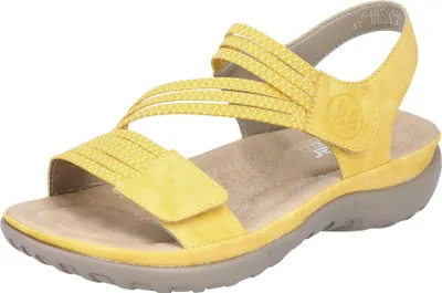Produktbild von Rieker Damen Sandale Trekking Outdoor Stretch Klettverschluss 64870, Größe:39 EU, Farbe:Gelb