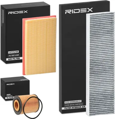 Produktbild von RIDEX Filterset Inspektionspaket Filtersatz für MINI Schrägheck (R50, R53) Cabrio (R52)