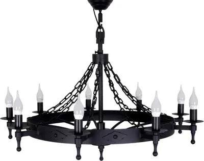 Produktbild von Kronleuchter Crafdeco - Schwarz Modernes Design Elegante Pendelleuchte für Wohnzimmer Esszimmerlampe Büro Stilvolles Hängeleuchte