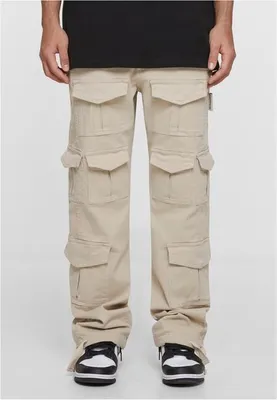 Immagine prodotto di Pantaloni cargo Urban Classics MJ con tasche multiple, colore fortresswall - L