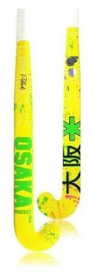 Productafbeelding van OSAKA STICK 1 SERIES JUNIOR. Hockeystick voor veldhockey. Blauw, geel. Maat 32