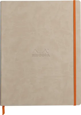 Produktbild von Rhodia  NBuch A4+ liniert beige