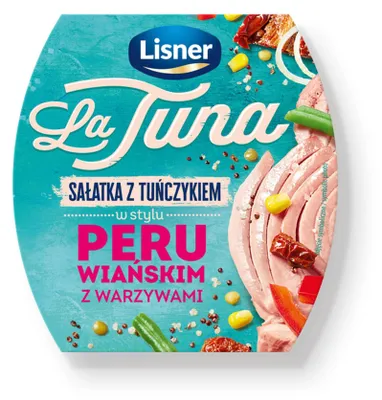 Produktbild von Thunfischsalat nach peruanischer Art mit Gemüse von Lisner, 160 g
