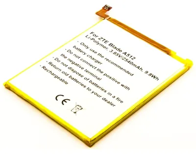 Produktbild von Akku für Vodafone Li3925T44P8h786035 Li-Pol 3,9 Volt 2500 mAh weiß.