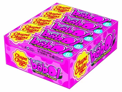 Immagine prodotto di Gomma da masticare Chupa Chups Big Babol Tutti Frutti 27g confezione da 20 pezzi