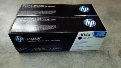 Produktbild von HP 304A 2er-Pack Schwarz Original LaserJet Tonerkartuschen, 7000 Seiten, Schwarz, 2 Stück(e)