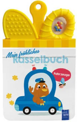 Obrázok produktu pre Mein fröhliches Rasselbuch - Fahrzeuge