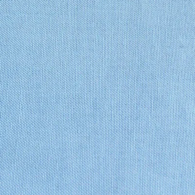 Produktbild von Baumwollstoff Popeline Meterware uni hellblau – breit, weich 1,50m
