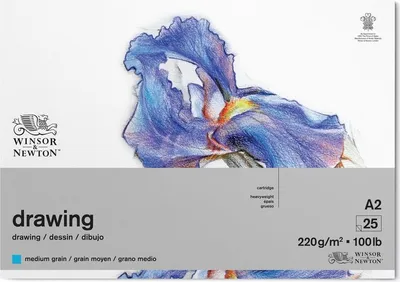 Immagine prodotto di WINSOR & NEWTON Blocco da disegno medio, A2 25 listů