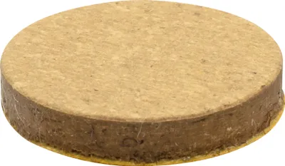 Produktbild von WAGNER Spezialgleiter SYNO 16tlg. - Ø 20 x 3 mm, Spezialfaser, selbstklebend, braun, als Gleitpad, robust - 16102099
