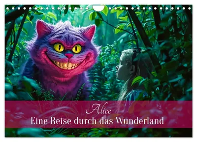 Produktbild von Alice - Eine Reise durch das Wunderland (Wandkalender 2027 DIN A4 quer), CALVENDO Monatskalender