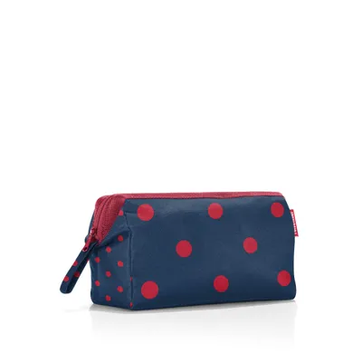 Produktbild von reisenthel travelcosmetic, Beautycase, Kulturtasche, Kulturbeutel, Kosmetiktasche, Mixed Dots Red, 4 L, WC3075