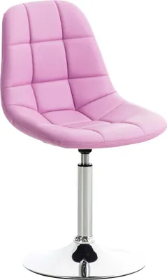 Produktbild von CLP Stuhl Emil Kunstleder drehbar pink